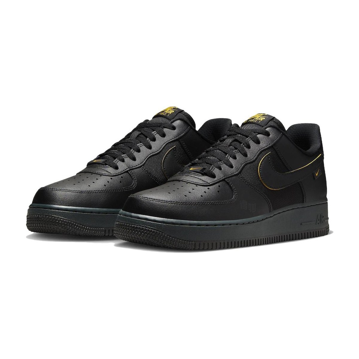 Nike Air Force 1 Low Black Yellow