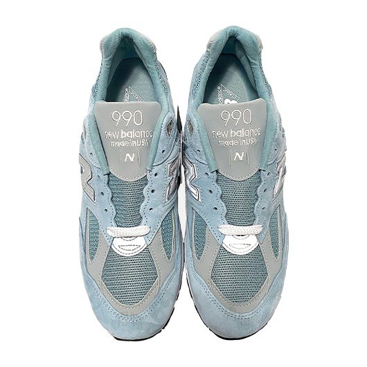 KITH x New Balance 990 V2 Storm Blue