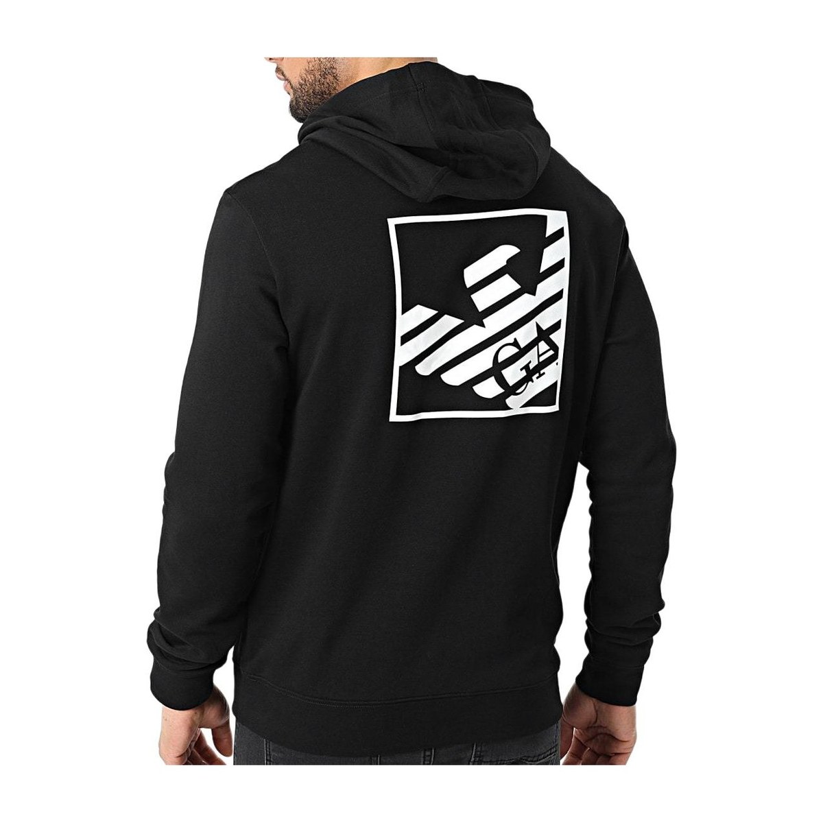 Emporio Armani EA7 Hoodie Black