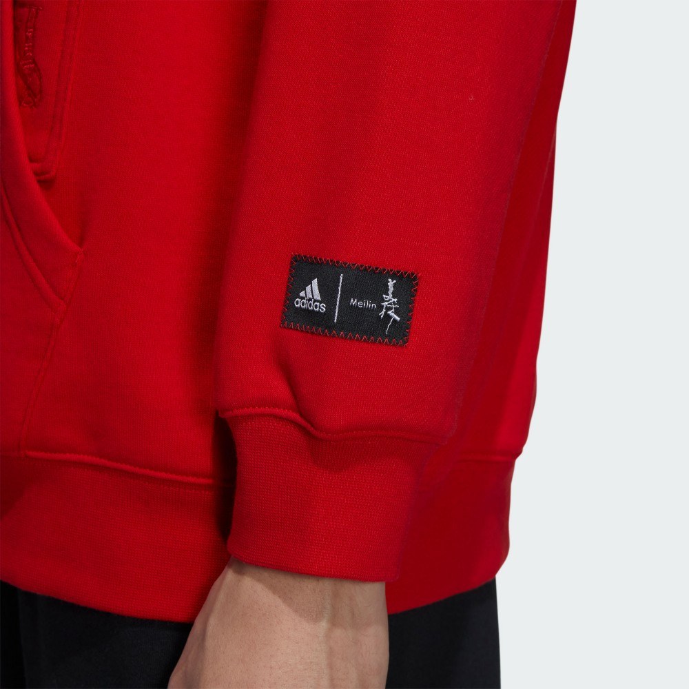 adidas CNY Logo Drawstring Hoodie