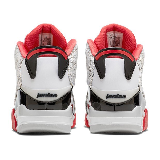 Jordan Dub Zero White Black Red