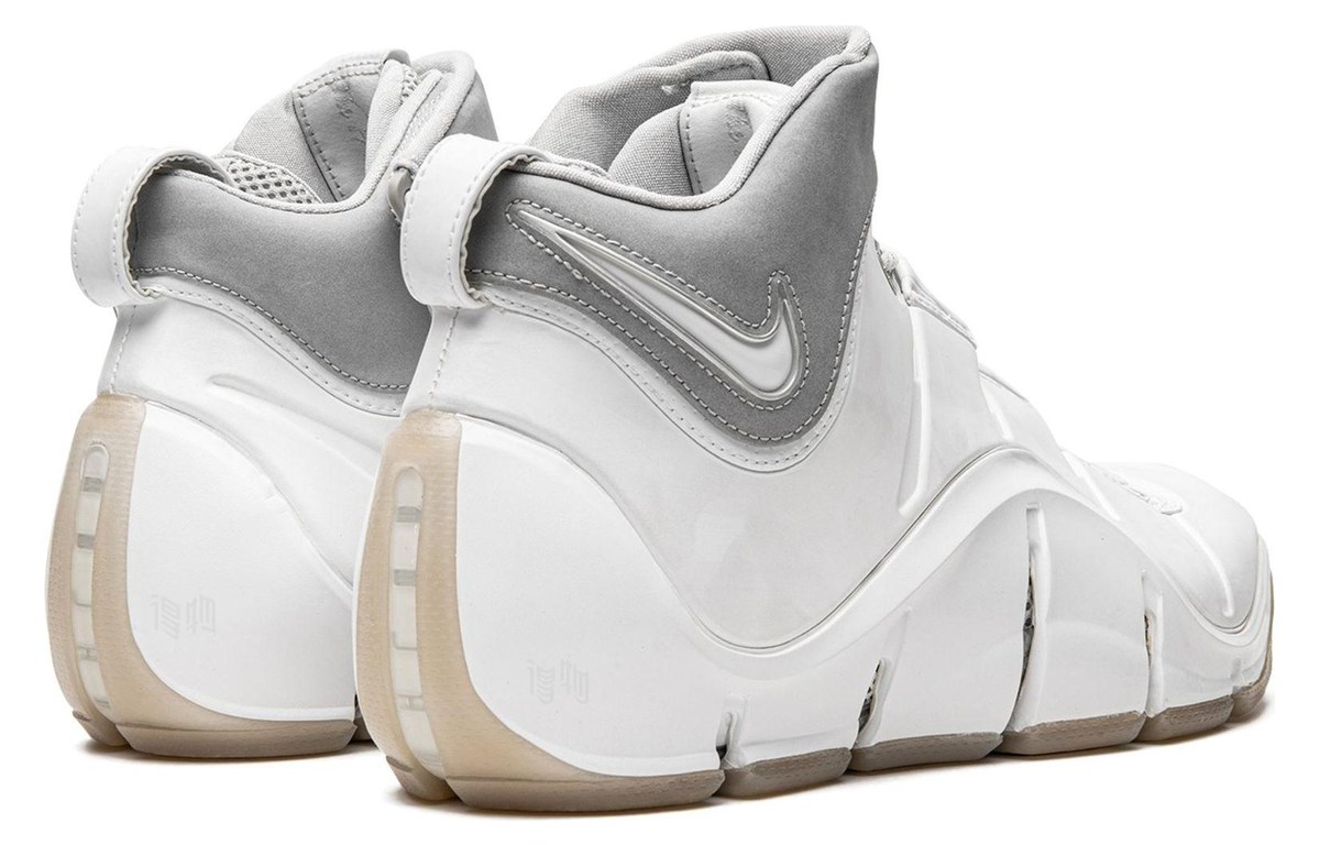 Nike Lebron 4 White Chrome