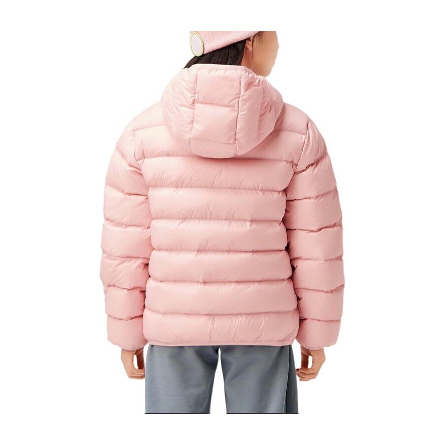 Asics Hoodie Down Jacket Pink Youth