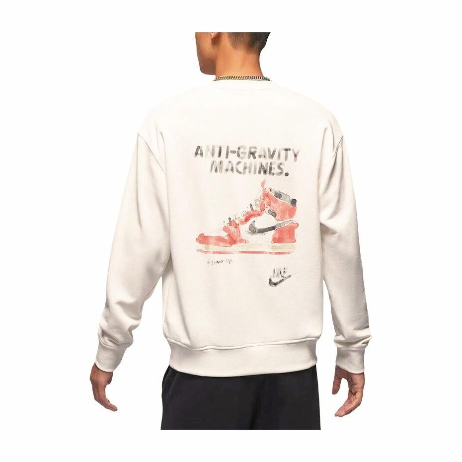 Jordan Crewneck Sweatshirt White