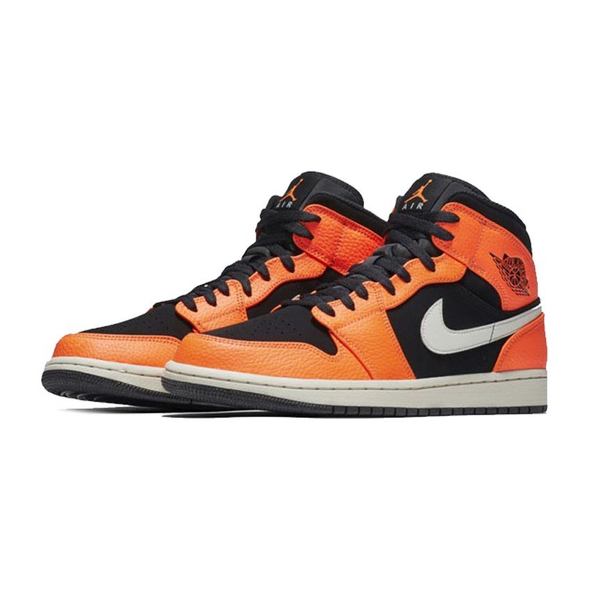 Jordan Air Jordan 1 Mid Black Orange