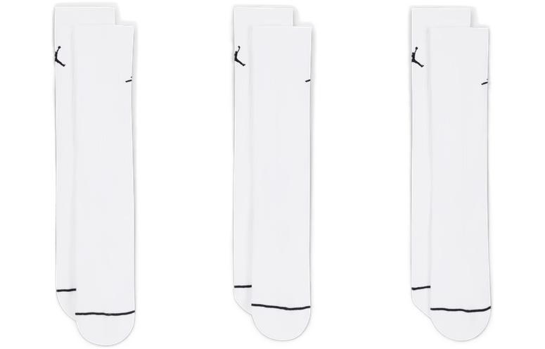Jordan Socks White 3-Pack