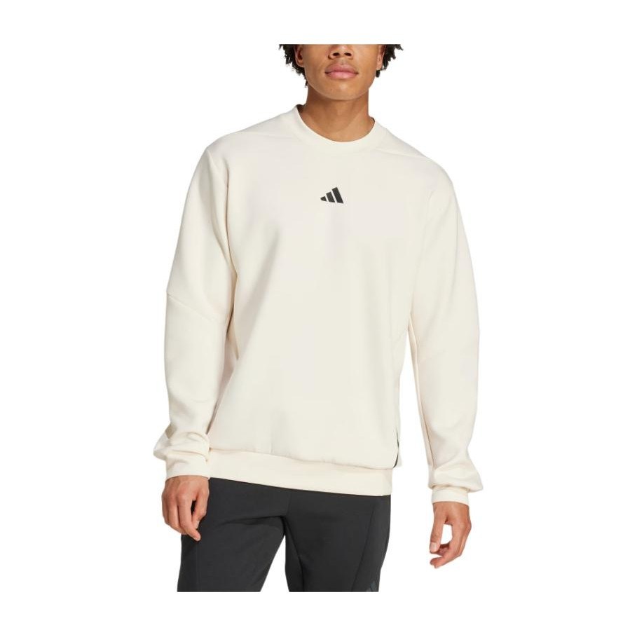 adidas AEROREADY FW24 TRAINING CREW SWEATSHIRT logo