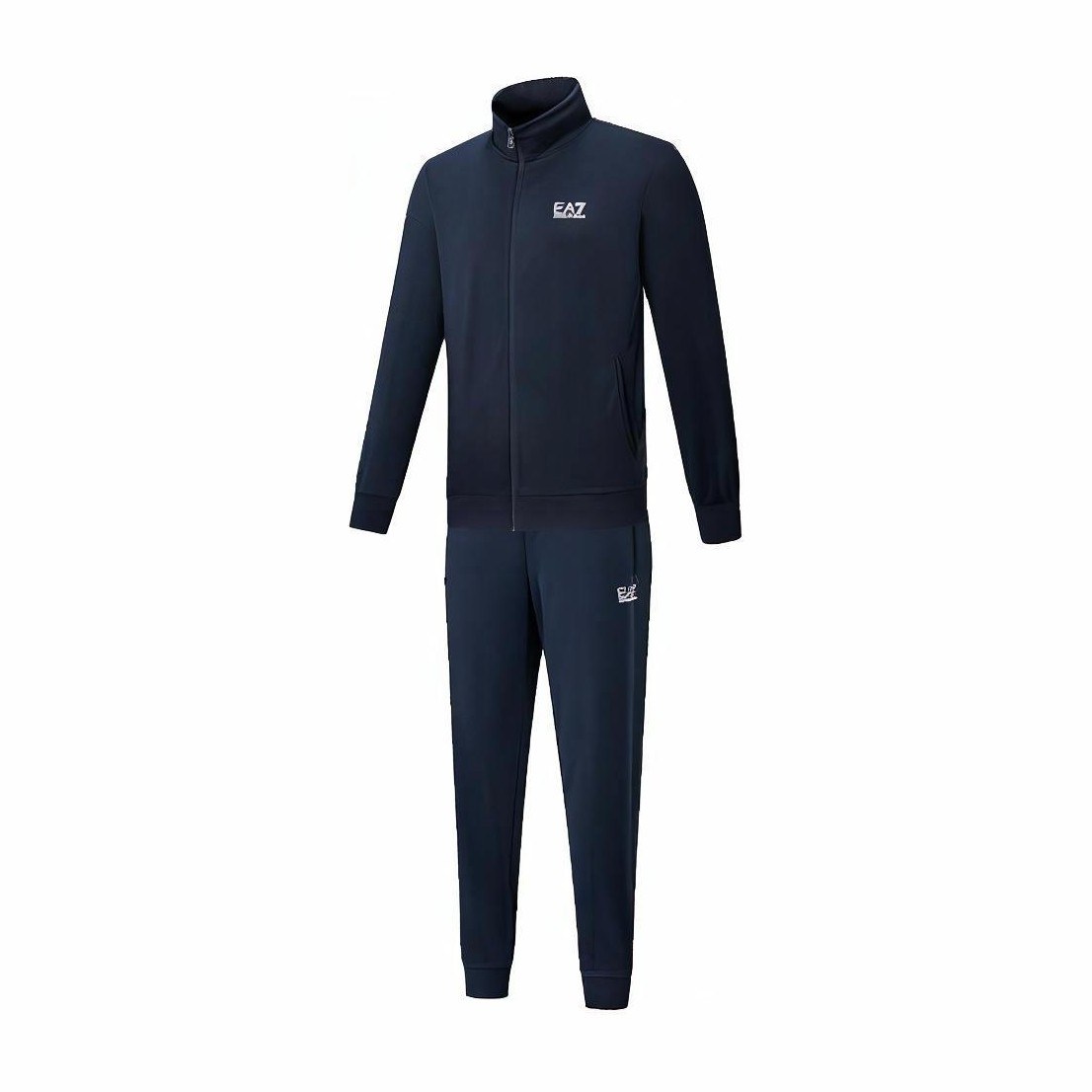 Emporio Armani EA7 Logo Print Tracksuit Navy