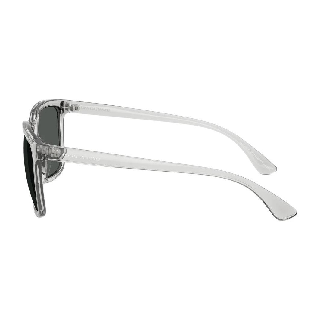 Armani Exchange AE Sunglasses Transparent Gradient Square