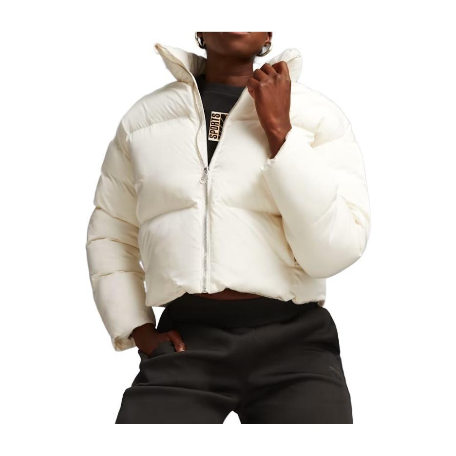 PUMA Classics Oversized Puffer Jacket White