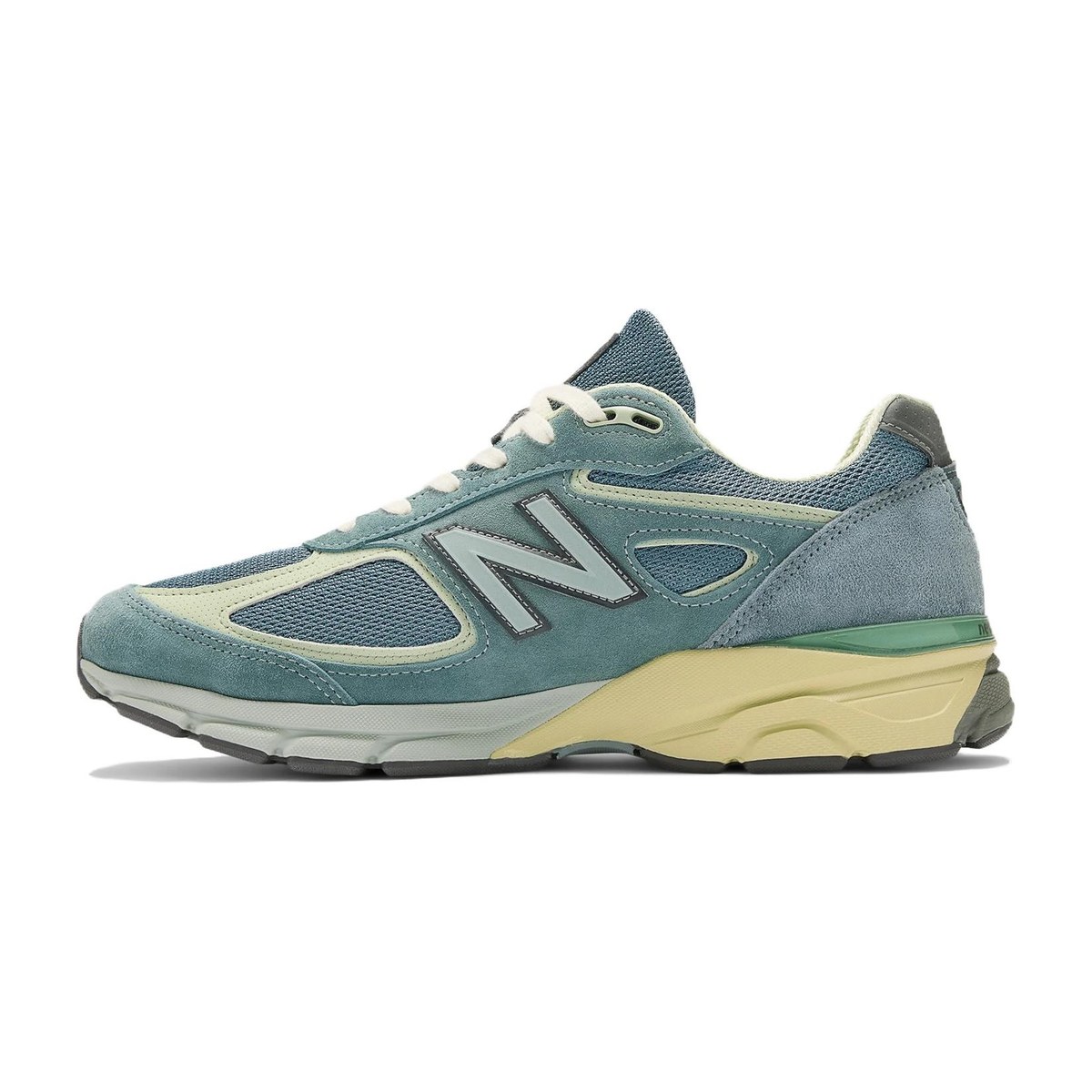 Auralee x New Balance 990 V4 Blue