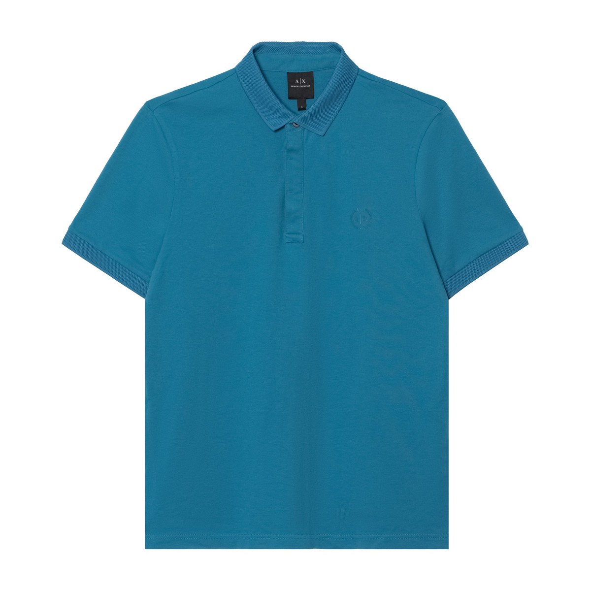 Armani Exchange SS22 Polo Blue