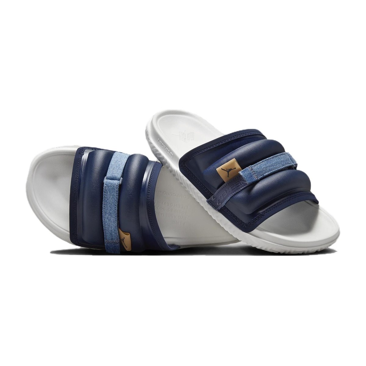 Jordan Super Play Slide Blue Brown