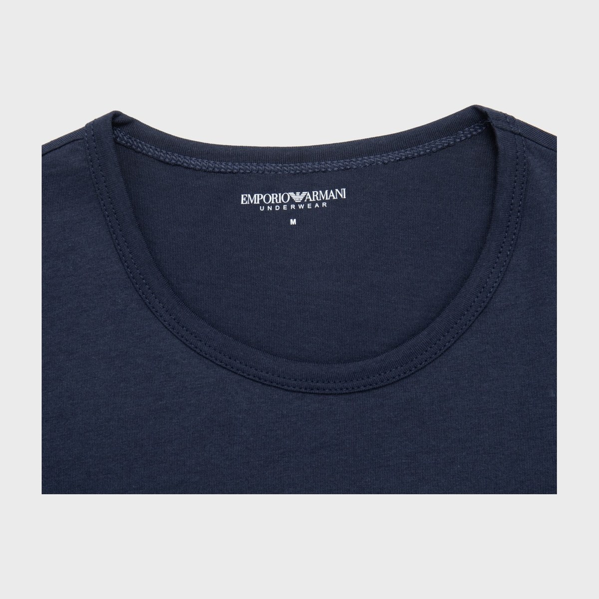 Emporio Armani Logo Print T-Shirt Set Navy