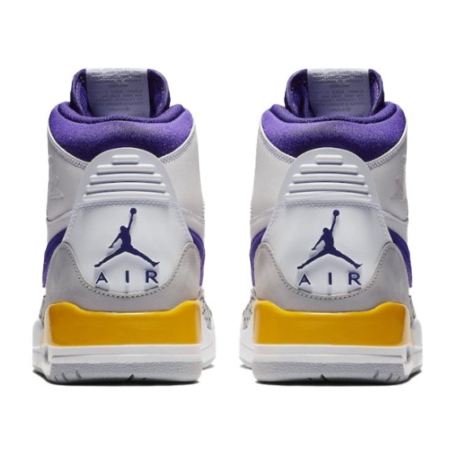 Jordan Legacy 312 Lakers White Purple