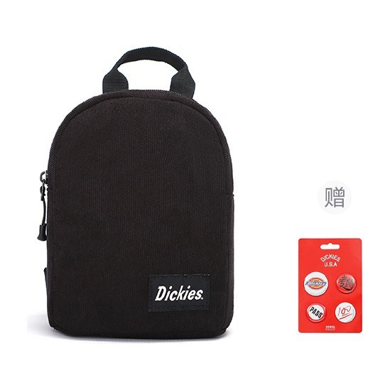 Dickies Mini Corduroy Backpack Black