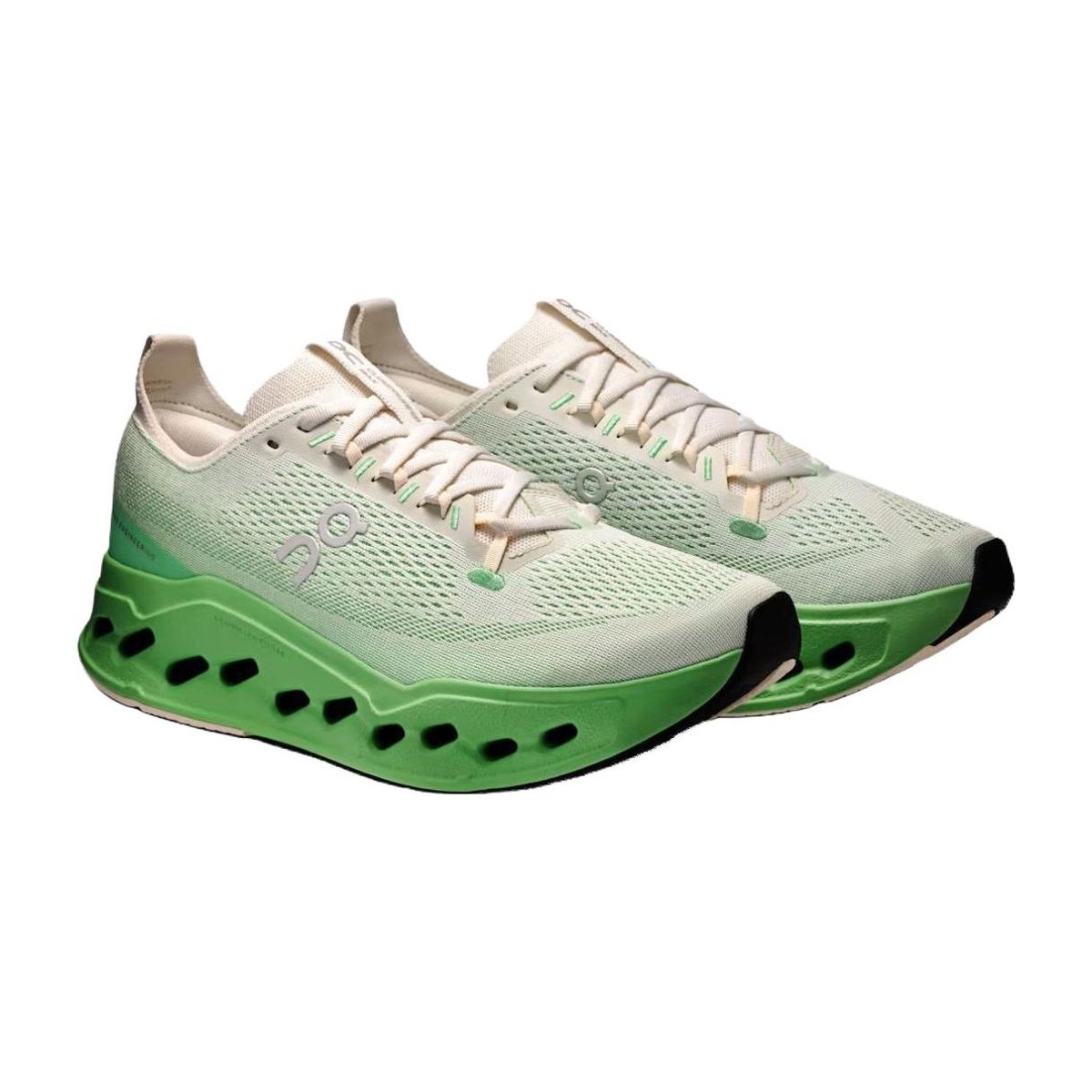 On Cloudsurfer Max White Green