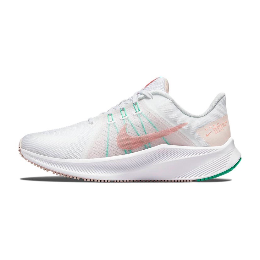 Nike Quest 4 White Green Pink