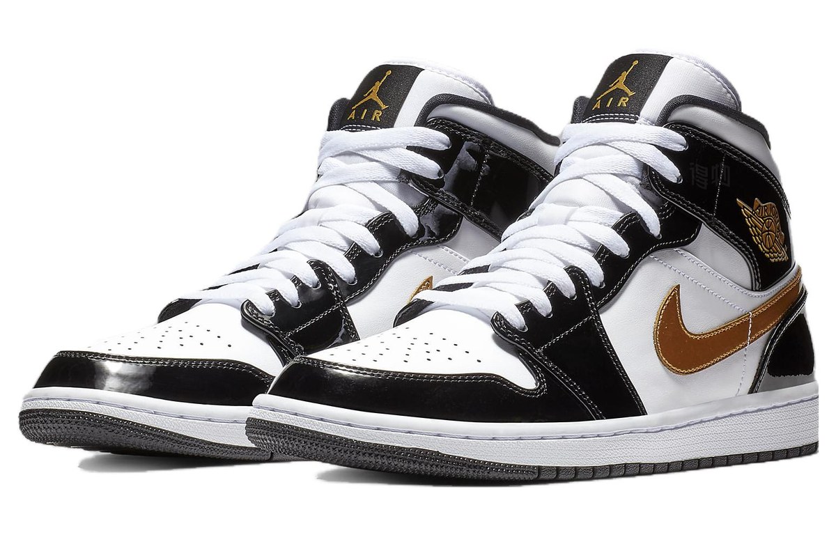 Jordan Air Jordan 1 Mid SE Black Gold 2023