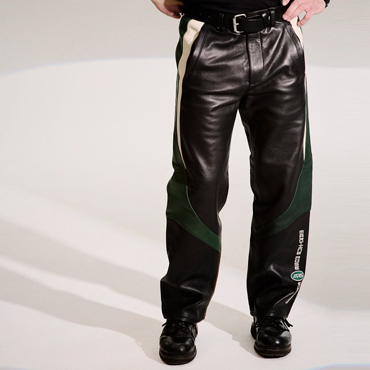 Supreme x Martine rose FW24 WEEK4 Leather Pant logo