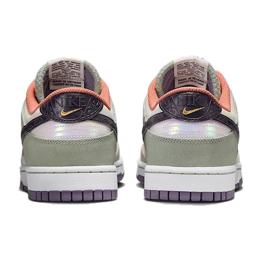 Nike Dunk Low Retro SE White Green Purple