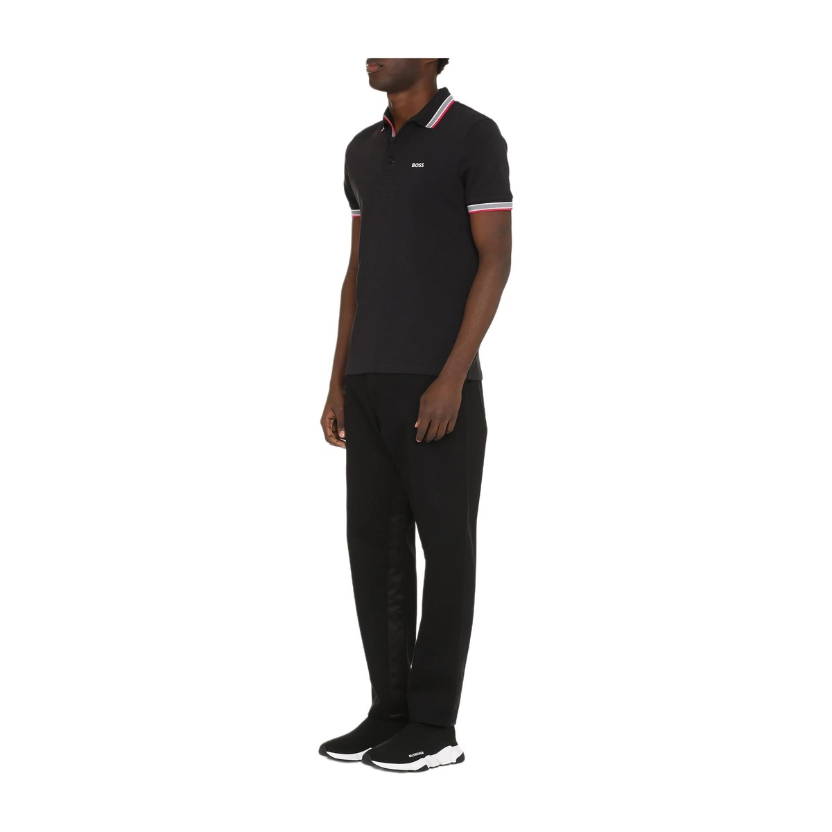 HUGO BOSS Polo Shirt Dark Black