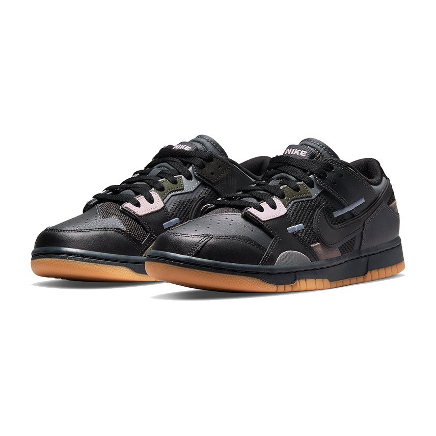 Nike Dunk Low Scrap Black Grey