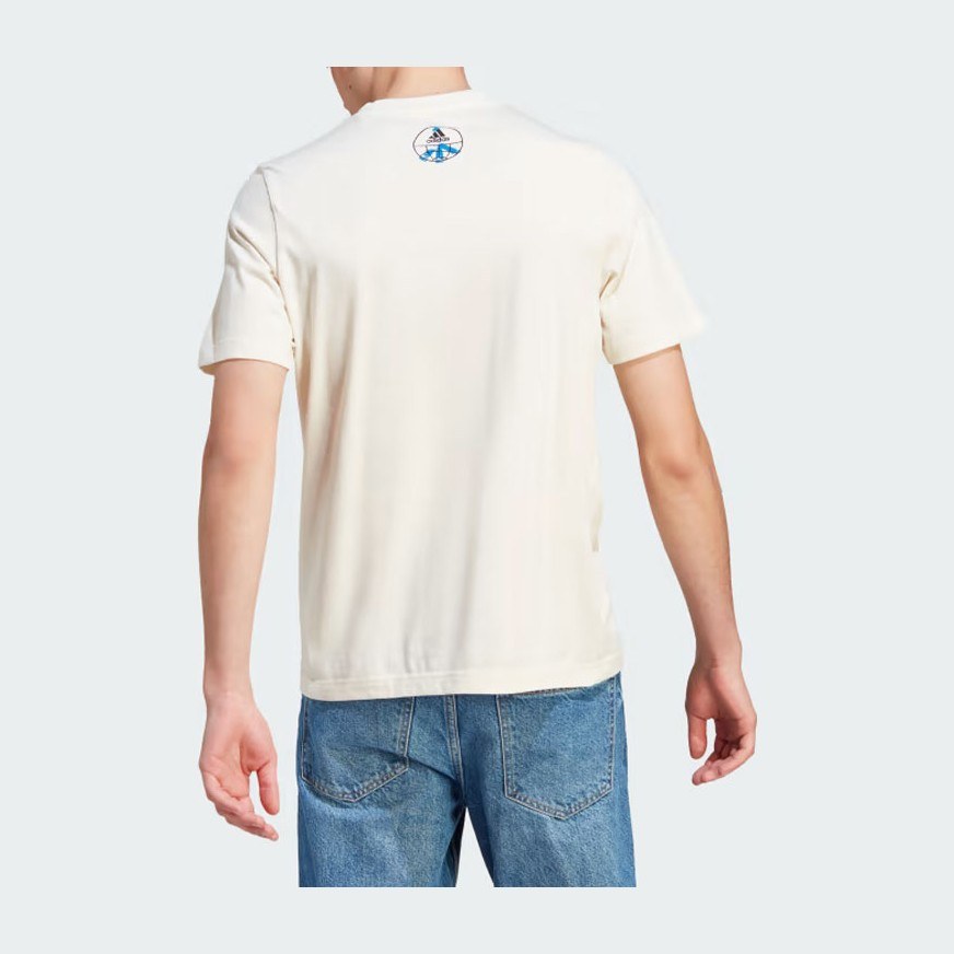 adidas Sportswear Change Through Sports Triple T-Shirt Beige