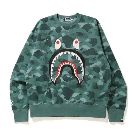 A BATHING APE Bape Color Camo Sweatshirt