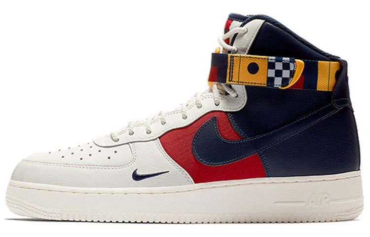 Nike Air Force 1 High White Red Blue