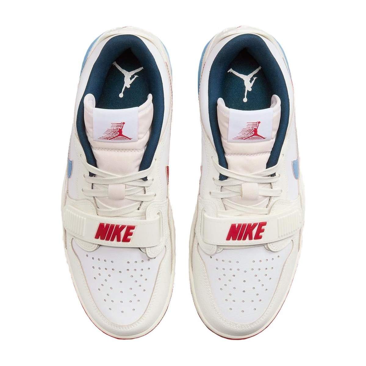 Jordan Legacy 312 Low White Blue Red