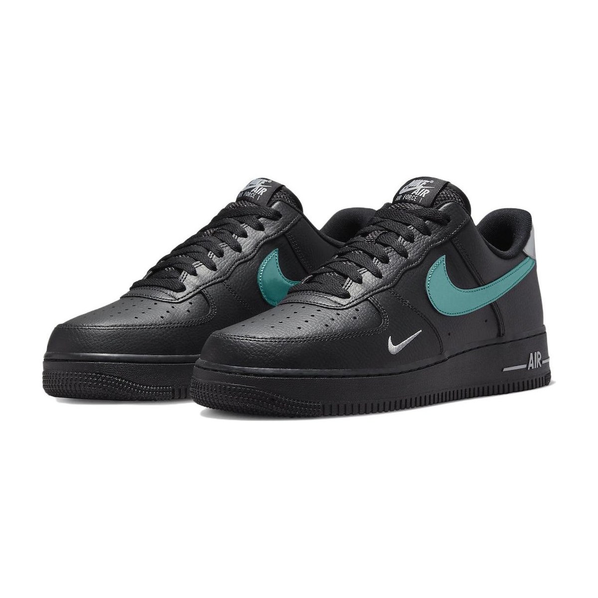 Nike Air Force 1 Low "Black Blue Lightning"