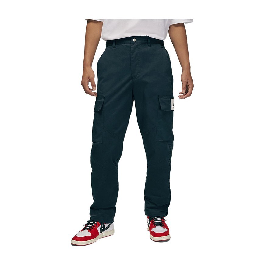 Jordan Logo Snap Pants Black