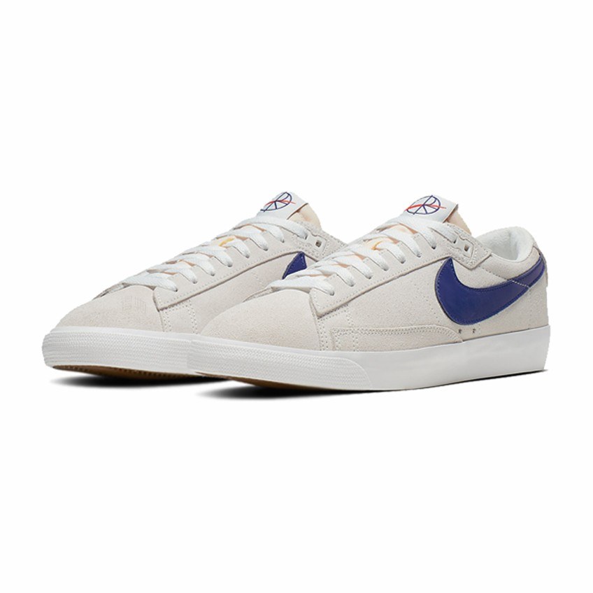 Polar Skate Co. x Nike Blazer Low Grey Blue