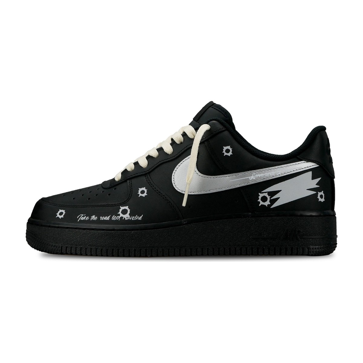 Nike Air Force 1 '07 Black Silver