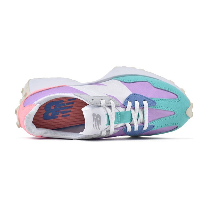 New Balance 327 Green Purple Pink