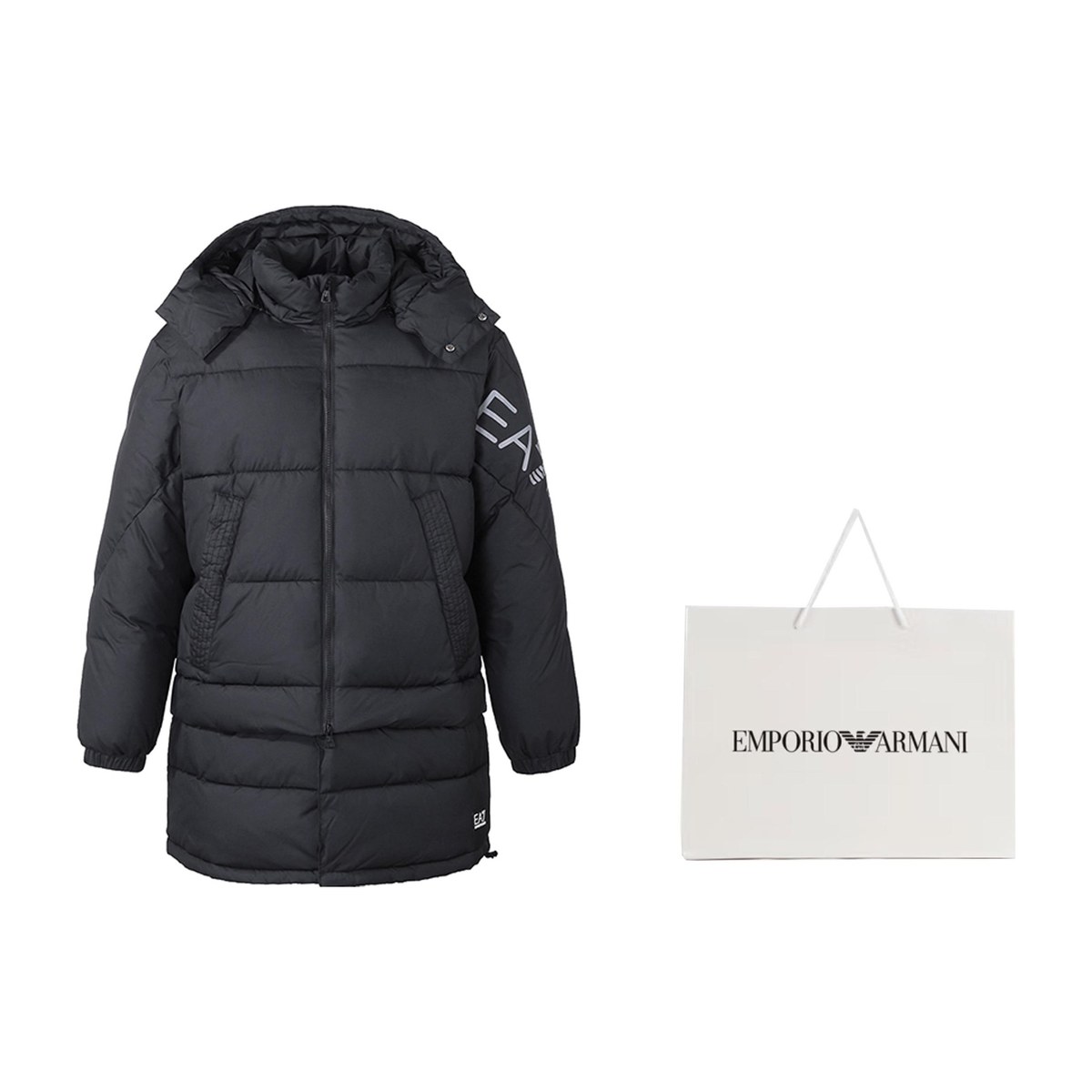 Emporio Armani EA7 FW22 Black Jacket
