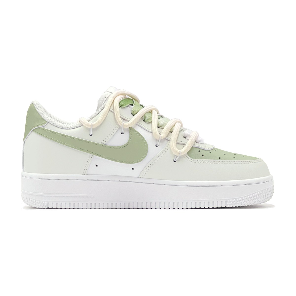 Nike Air Force 1 Low GS Green White