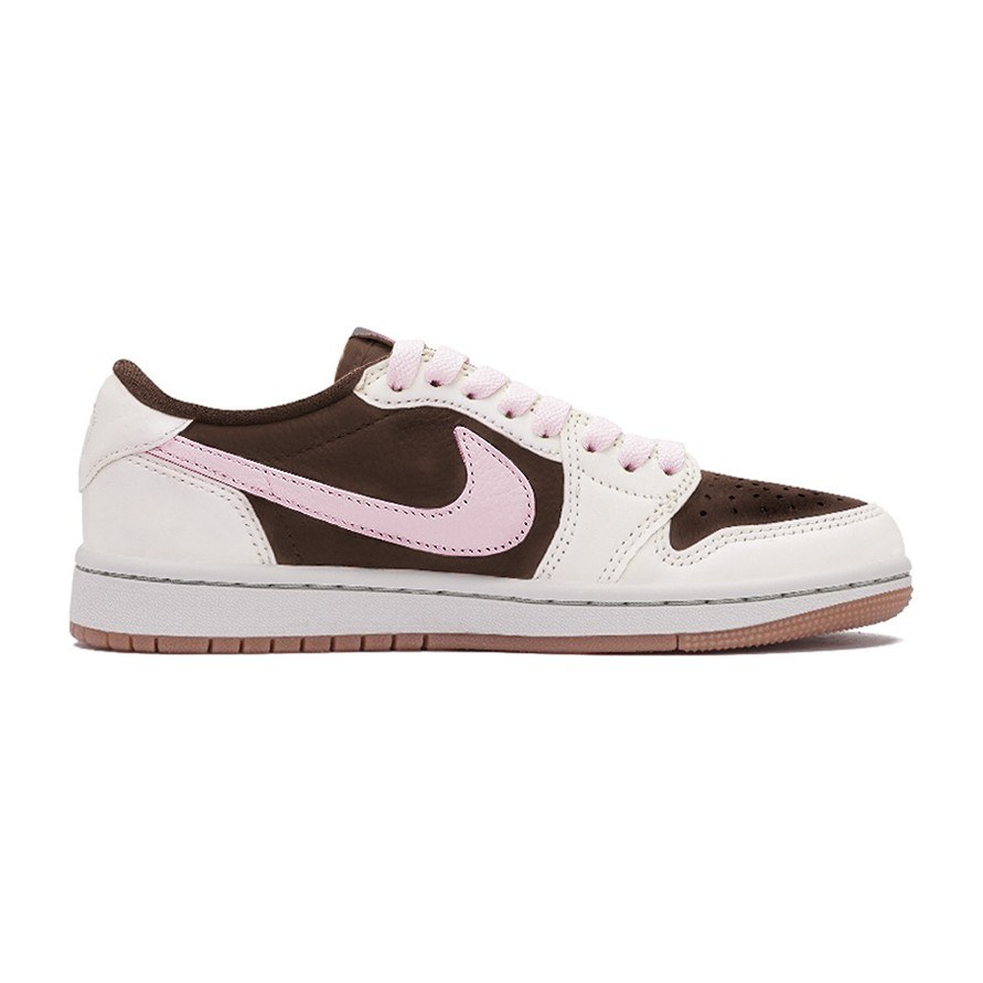 Travis Scott x Air Jordan 1 Low "Brown Pink"