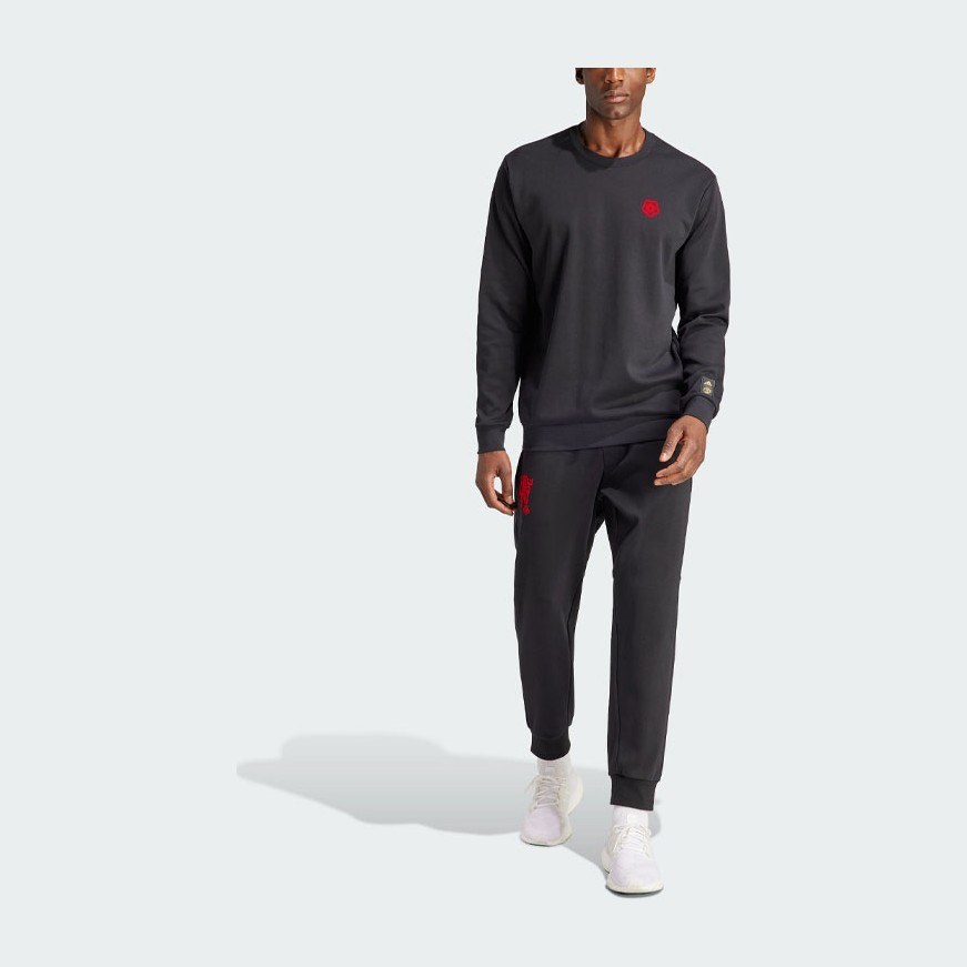adidas CNY Manchester United Crewneck Sweatshirt Black