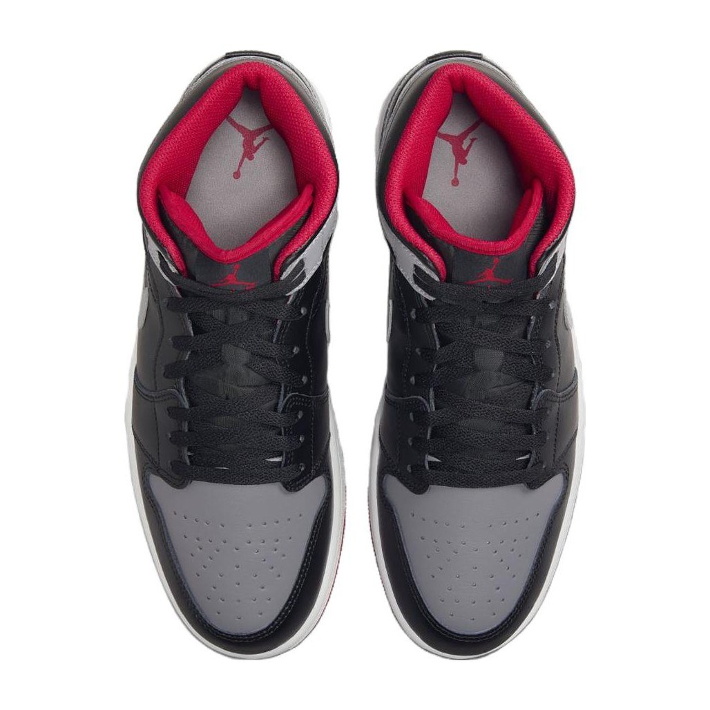 Jordan Air Jordan 1 Mid Grey Black