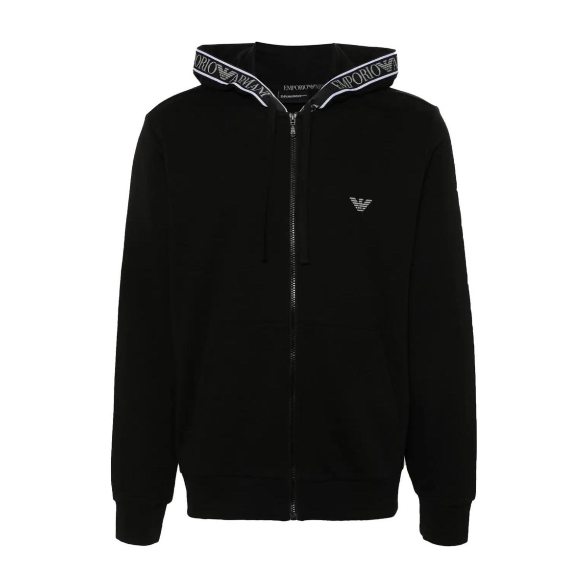 Emporio Armani Hoodie Jacket Black