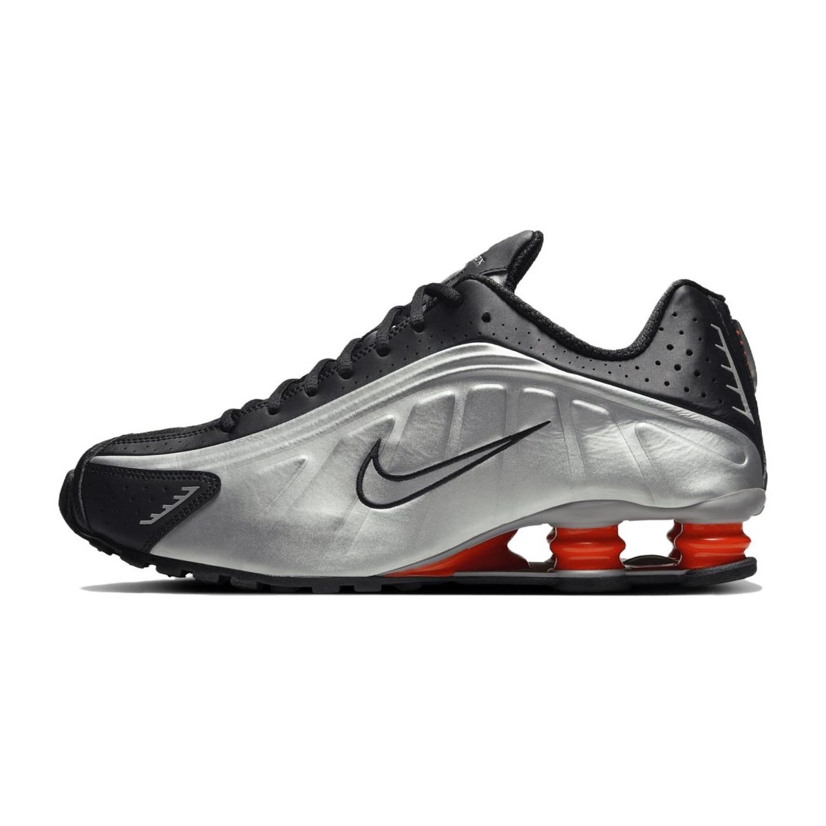Nike Shox R4 Silver Black