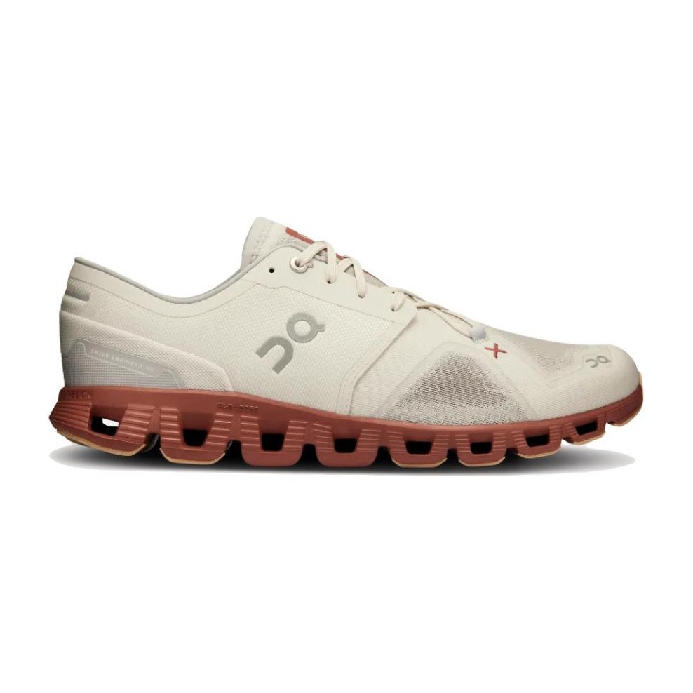 On Cloud X 3 White Red
