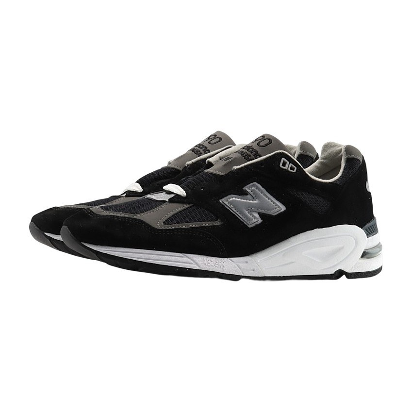 New Balance 990 V2 Heritage Black D Width