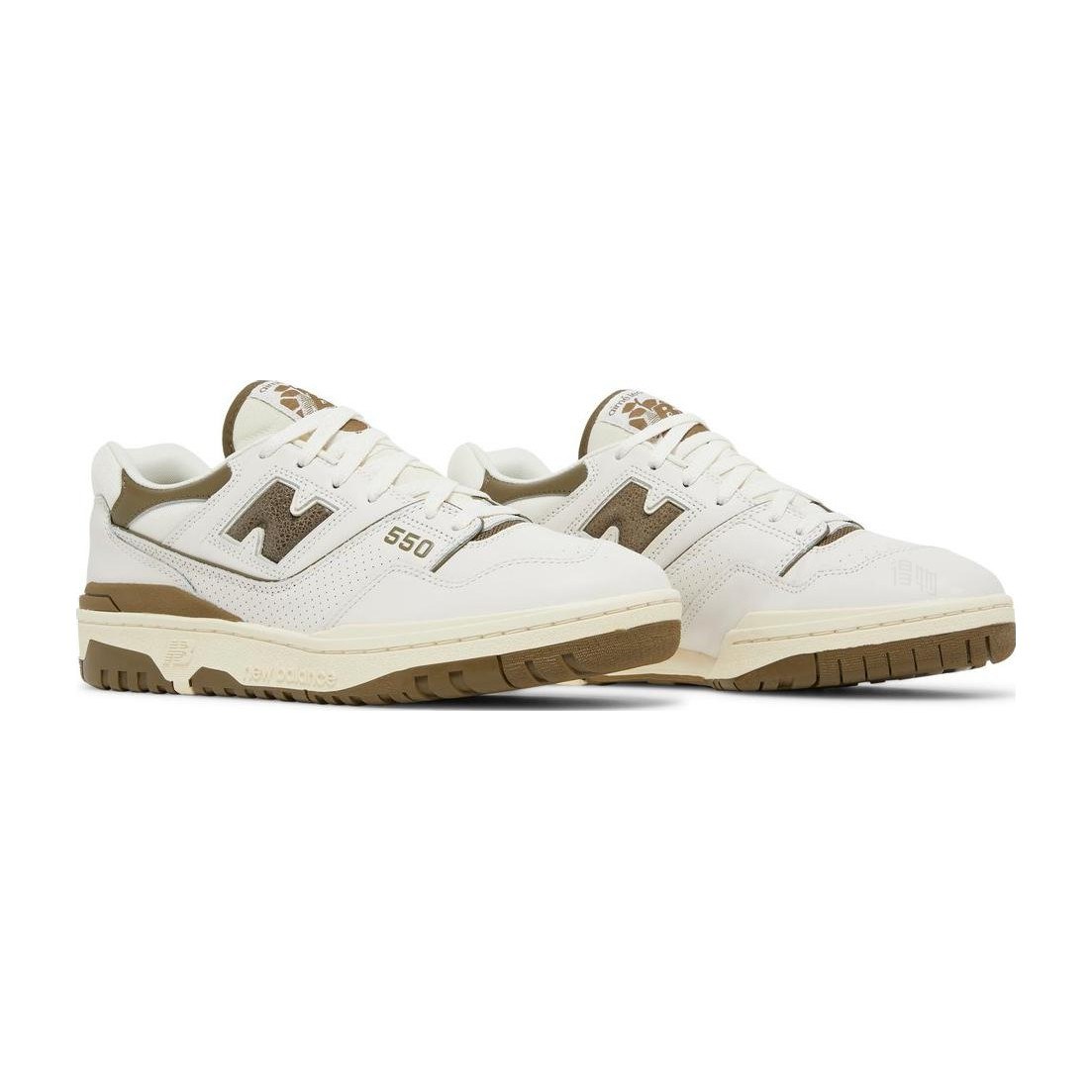 Aimé Leon Dore x New Balance 550 White Brown