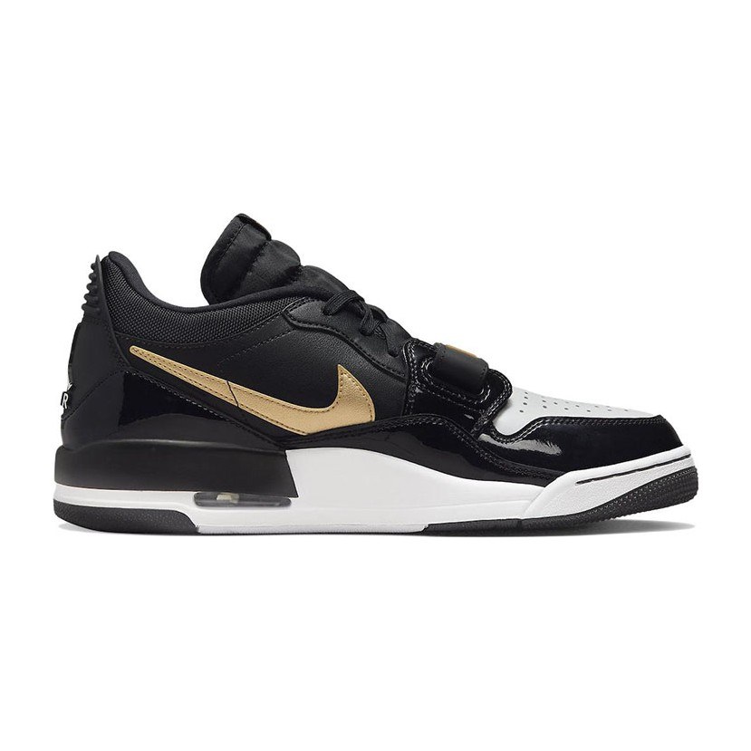 Jordan Legacy 312 Low Black Gold