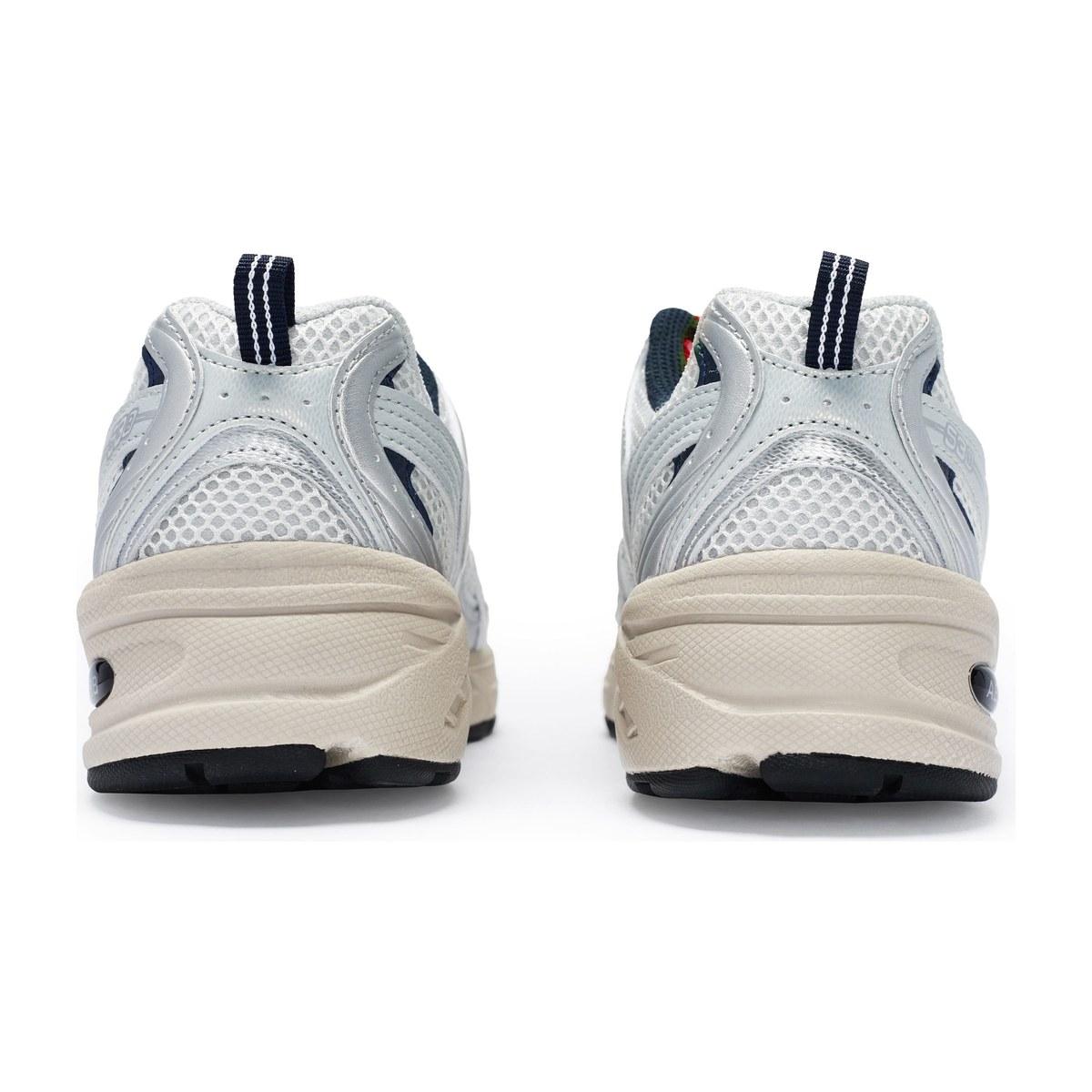 New Balance 530 Grey Silver Red