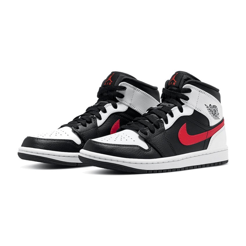 Jordan Air Jordan 1 Mid Black White Red