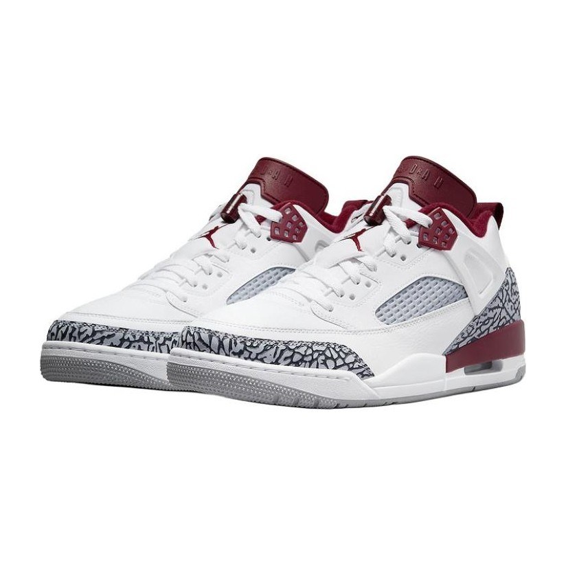 Jordan Spizike Low White Red
